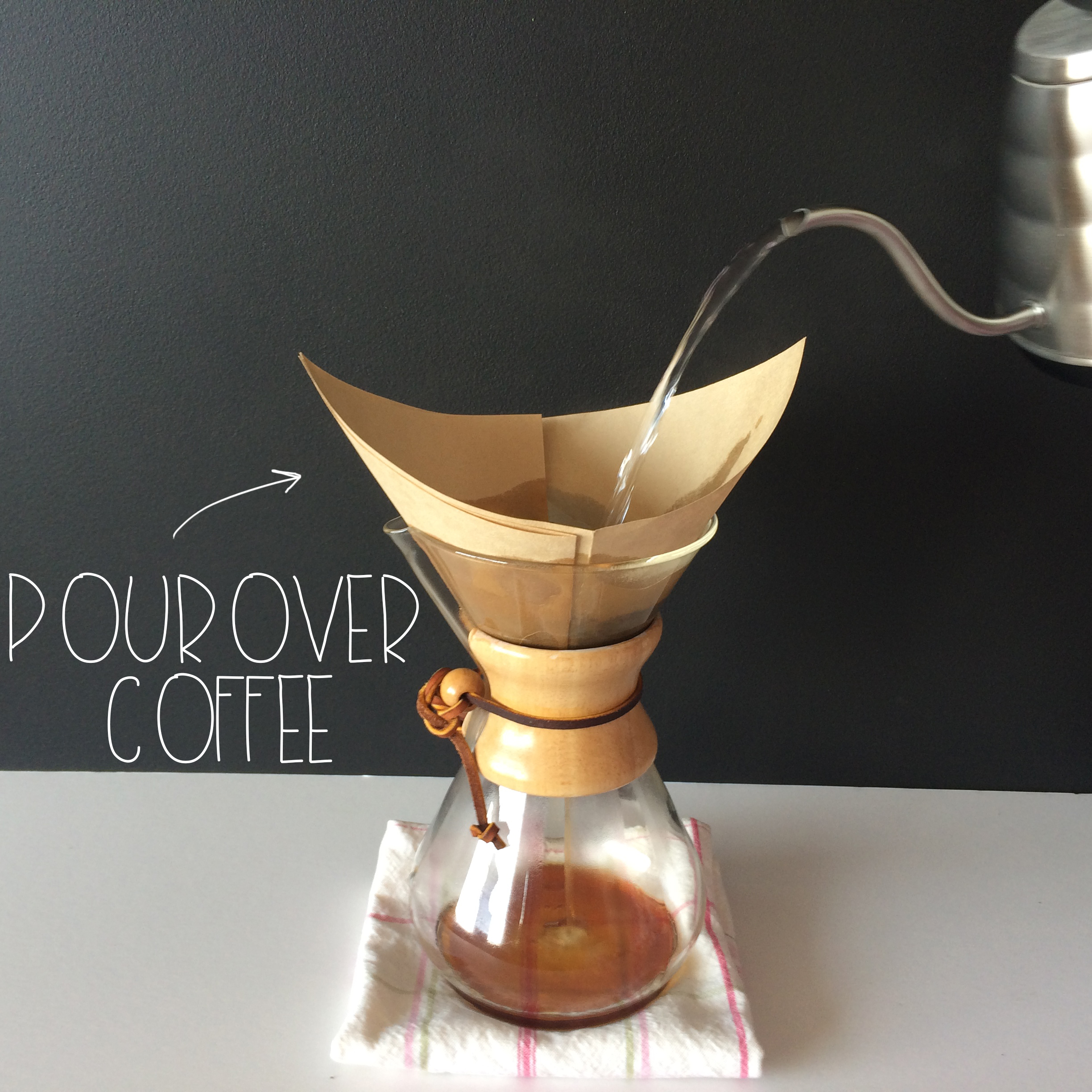 Pour Over Coffee Mrs. Amber Apple