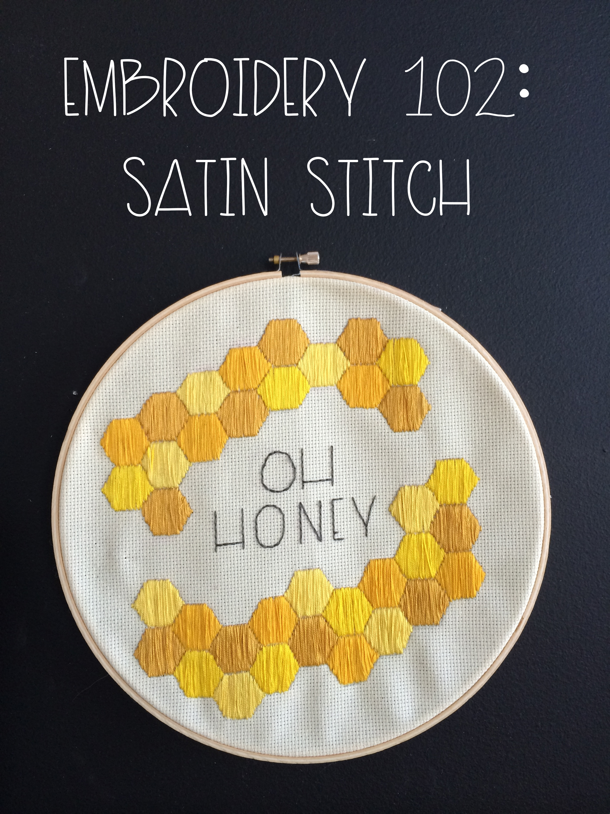 Embroidery 102