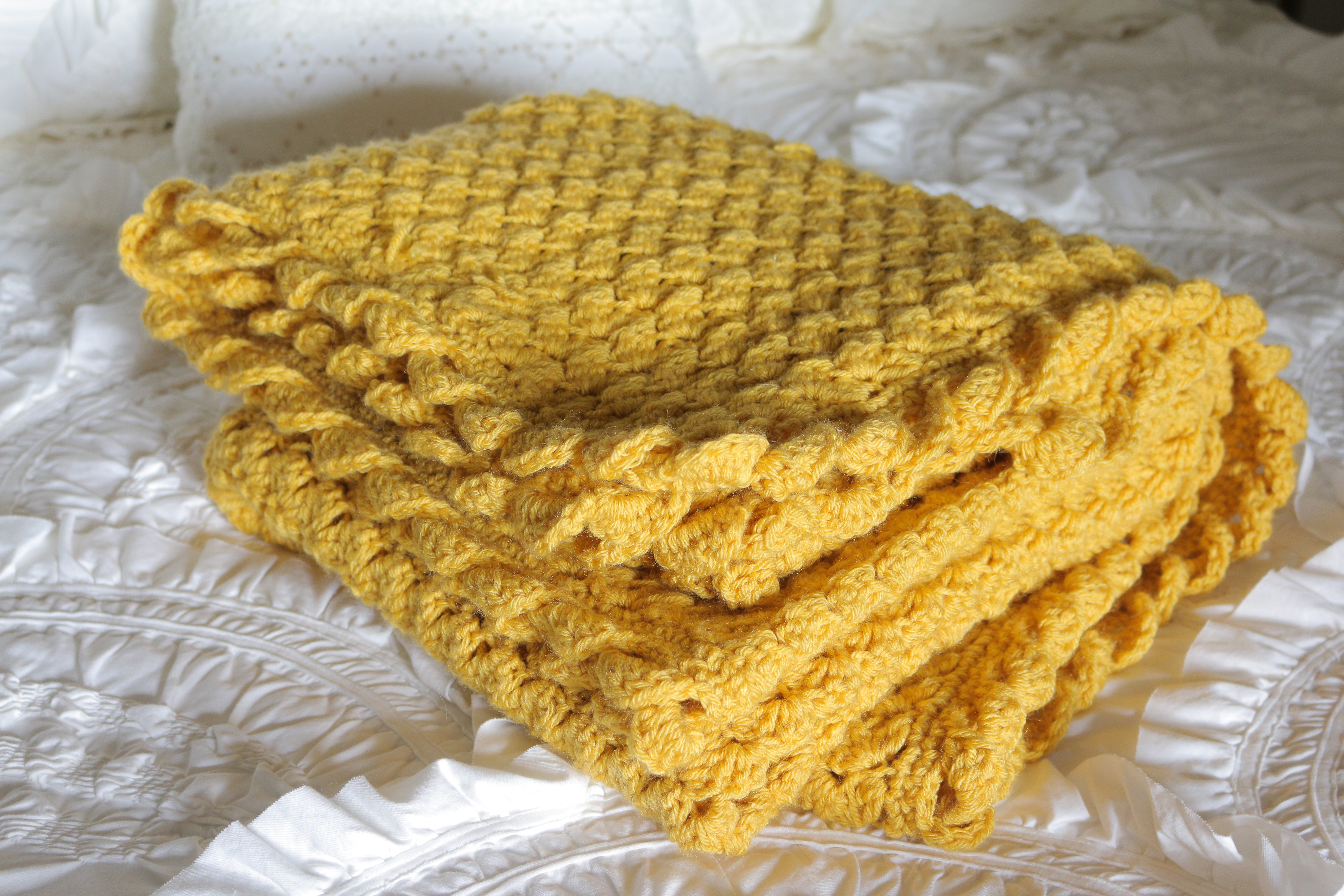 Blanket Stitch Throw