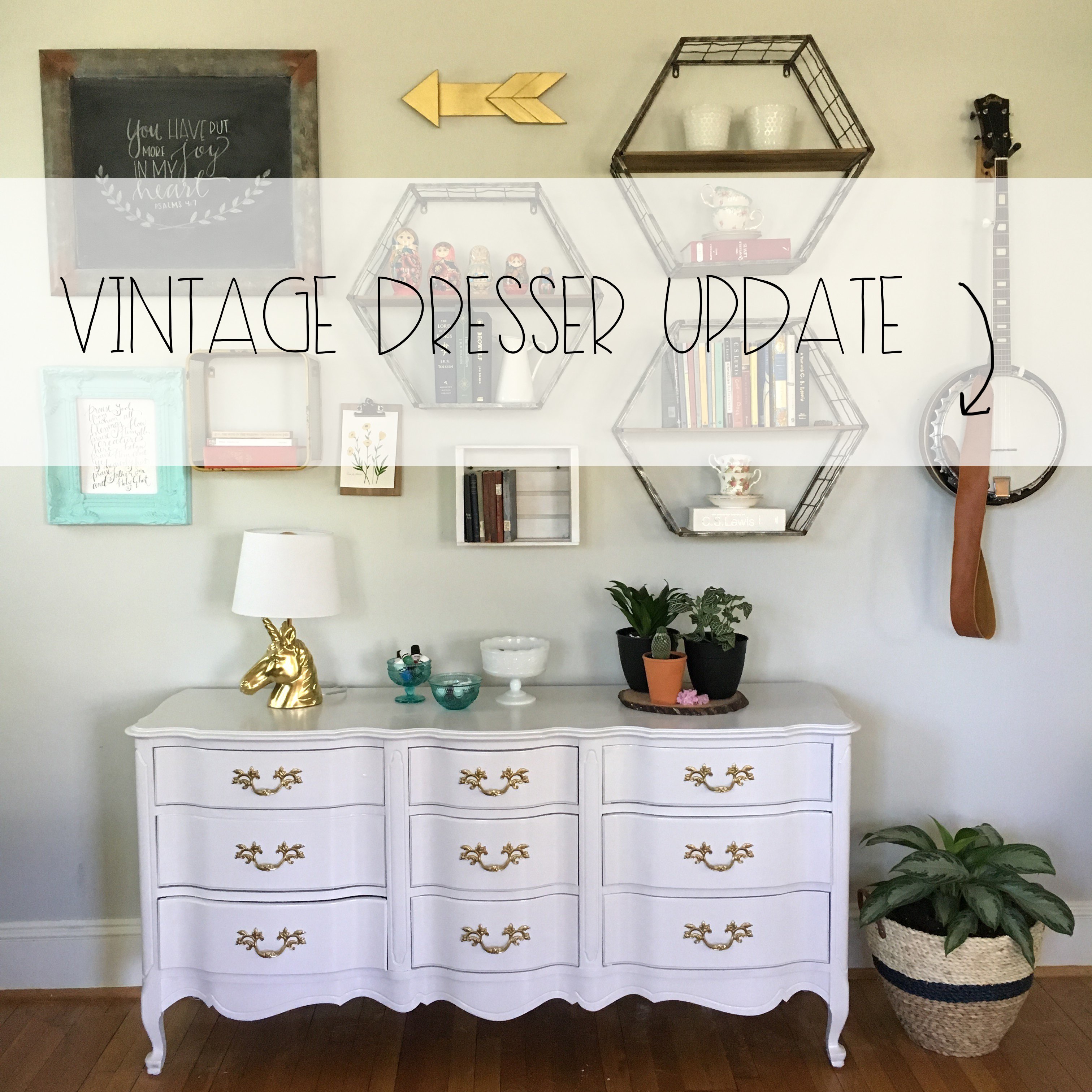 Vintage Dresser Update